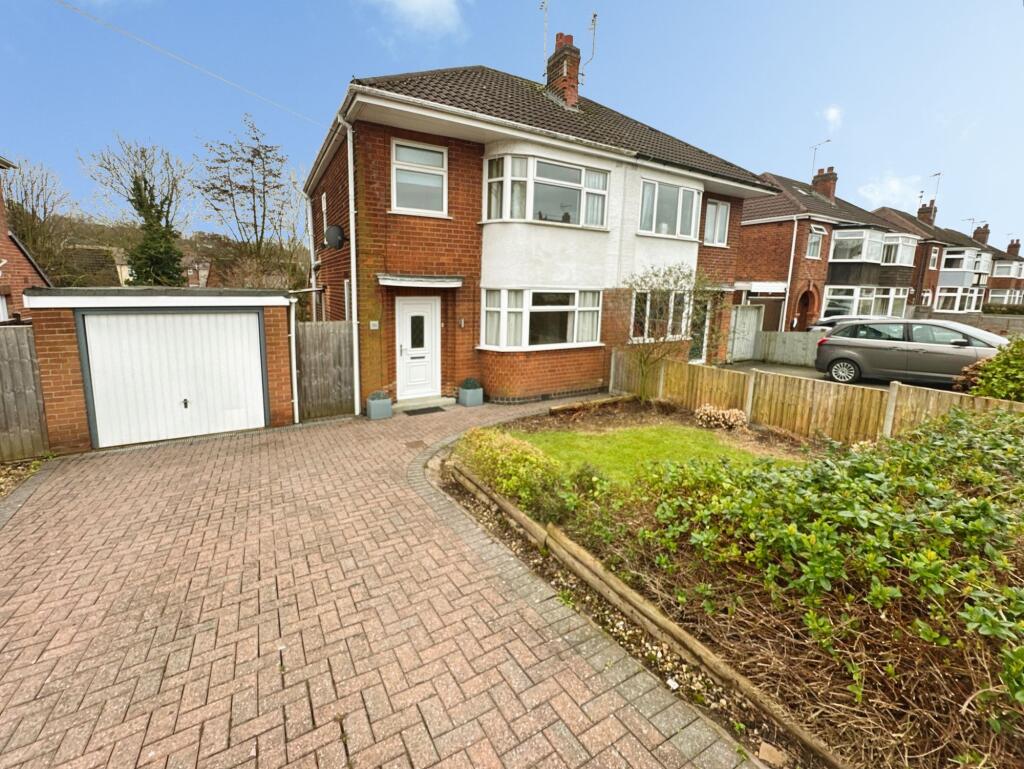 3-bed semi-detached on Malvern Avenue, Burton-On-Trent, DE15, £275,000