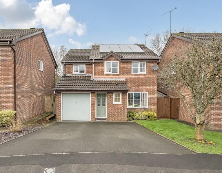 4-bed detached on Friesian Close, Ramleaze, Swindon, SN5 5RA, £415,000