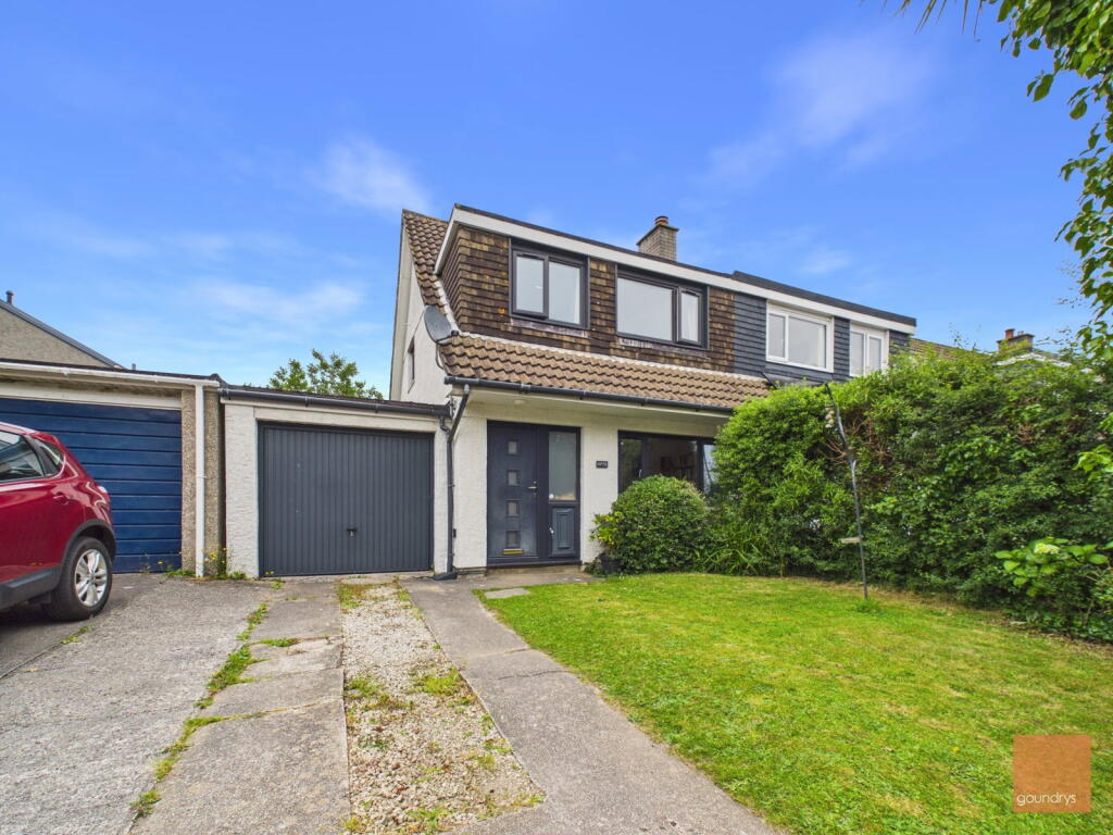 3-bed semi-detached on Polstain Road, Threemilestone, £325,000