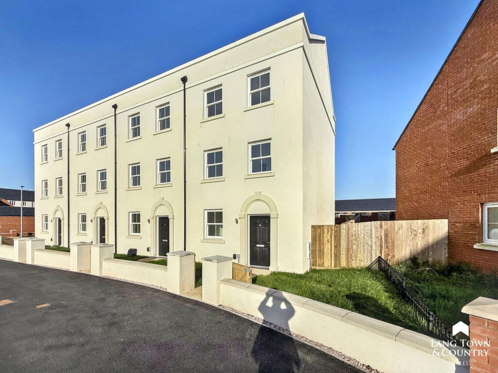3-bed terraced on Orion Drive, Sherford, Plymouth, £88,750