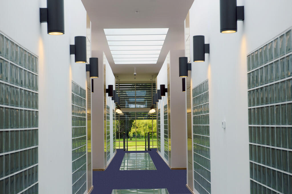 First Floor Corridor - Science Village. First Floor Corridor - Science Village.