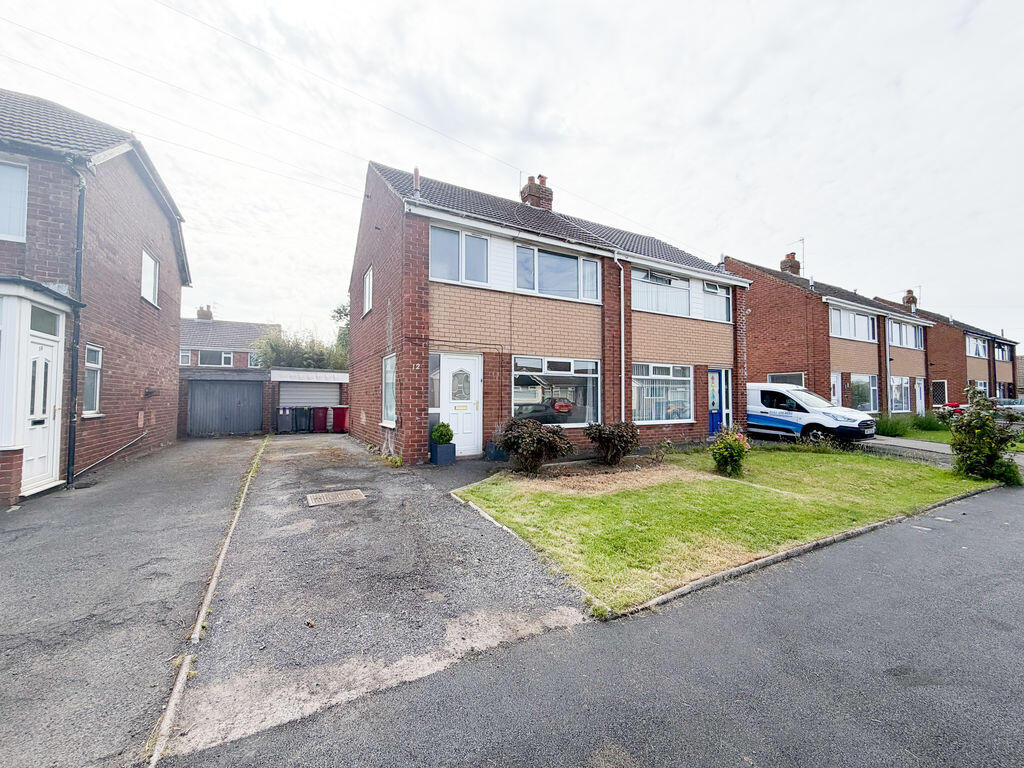 3-bed semi-detached on 12 Epsom Road, Thornton-Cleveleys, FY5 3HS, £129,950