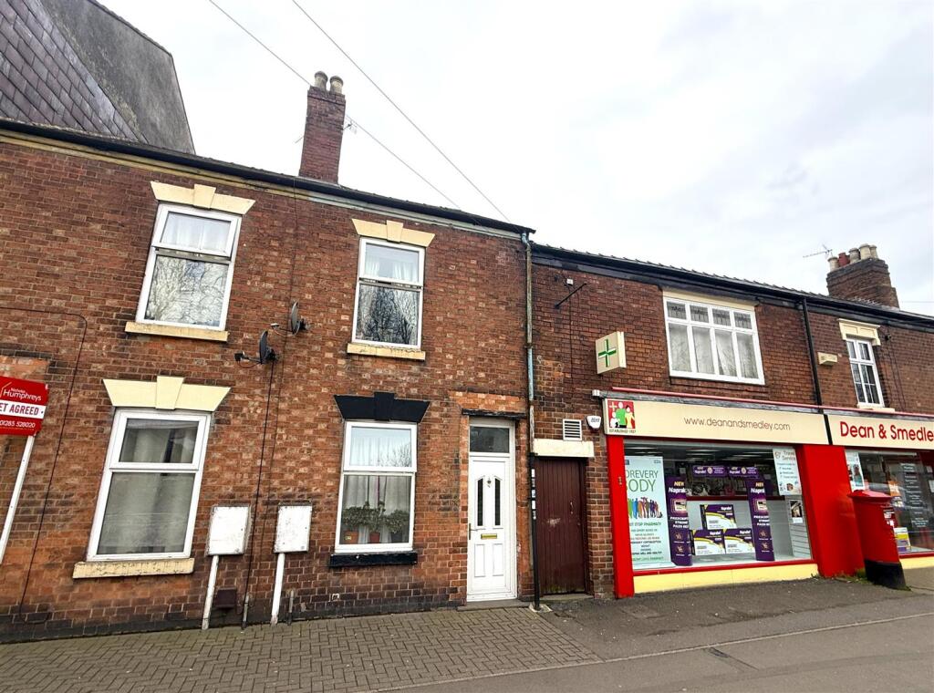 2-bed terraced on Horninglow Road, Burton-On-Trent, £115,000