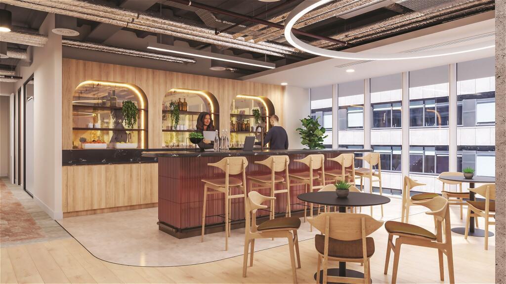 Moorgate Office Space Kitchen