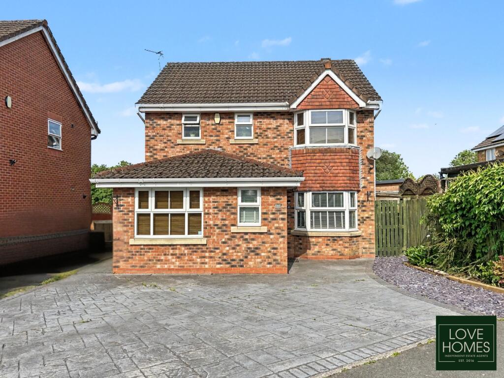 3-bed detached on The Hills, Grimsargh, Preston, PR2, £309,950