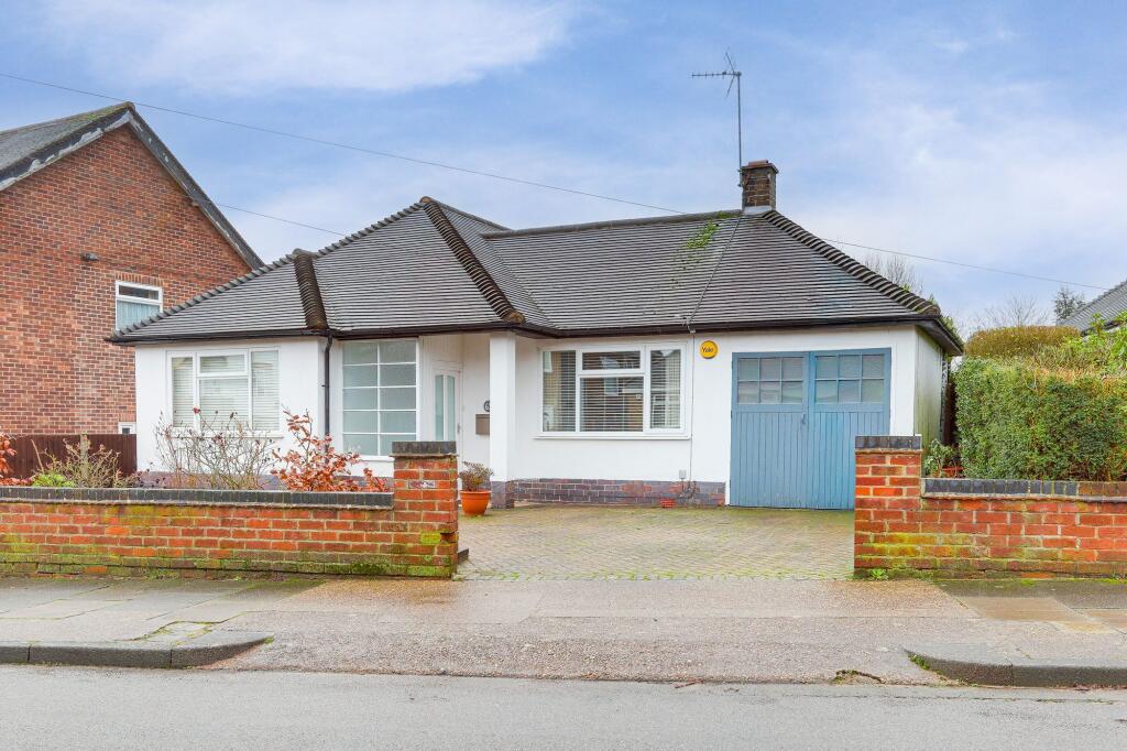 2-bed bungalow on Burnside Drive, Bramcote, NG9, £375,000