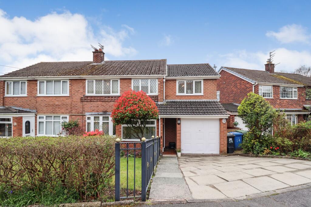 4-bed semi-detached on Padstow Close, Penketh, Warrington, £285,000