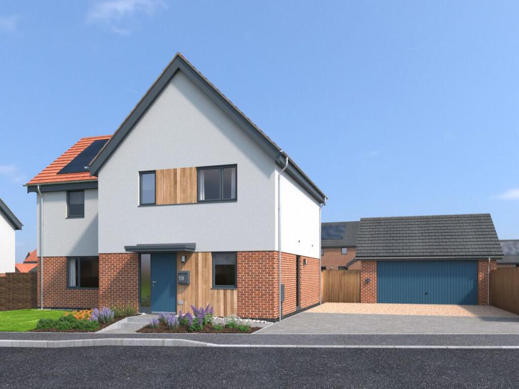 4-bed detached on Three Squirrels, East Harling, Norwich, NR16 2GB, £480,000