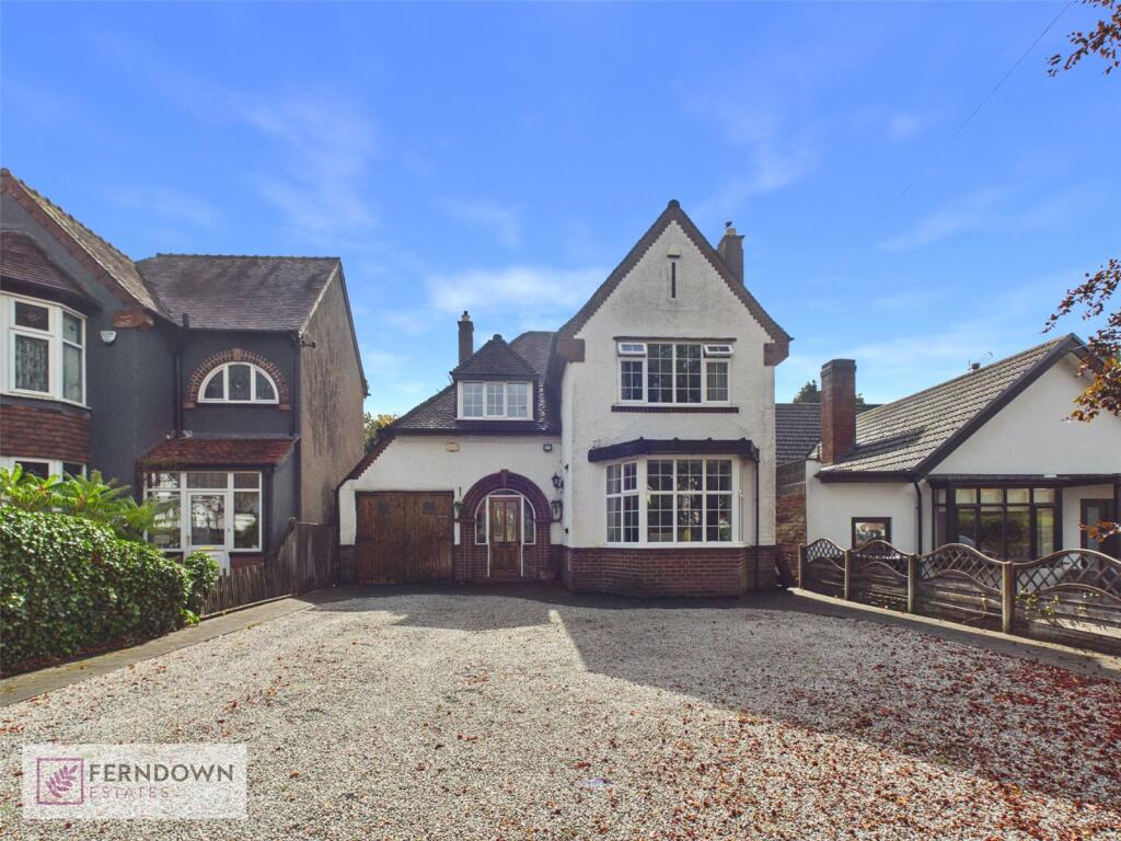 3-bed detached on Elmdon Lane, Marston Green, Birmingham, West Midlands, B37, £500,000