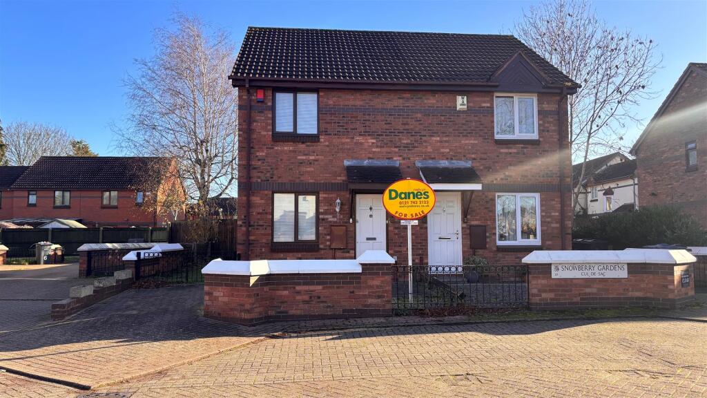 2-bed semi-detached on 4, Snowberry Gardens, £175,000