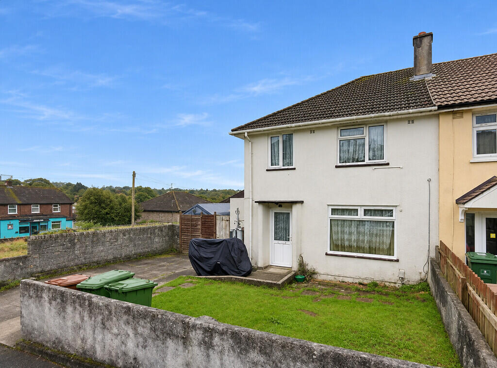 3-bed semi-detached on Monmouth Gardens, Whitleigh, Plymouth, £130,000