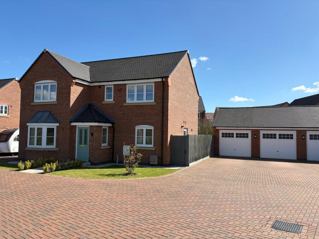 4-bed detached on  Buxton Crescent, Broughton Astley, LEICESTER, LE9, £459,950