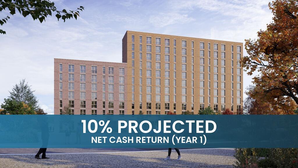 2-bed flat on 10% Projected NET Cash Return (Year 1) | Regency Works, Leeds – 2 Bed with Premium Facilities, £350,000