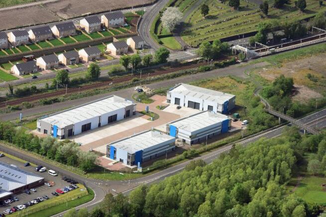 Kelburn Arial View