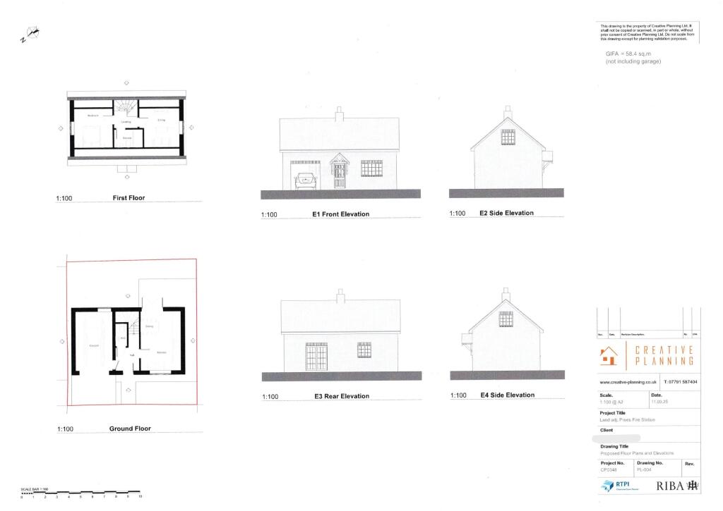 Main image of property: Single Self Build Building Plot, Brades Road, Prees, Whitchurch, Shropshire
