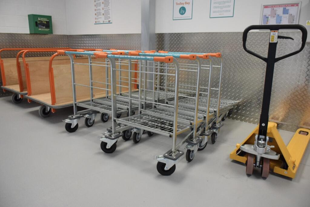 Trollies available