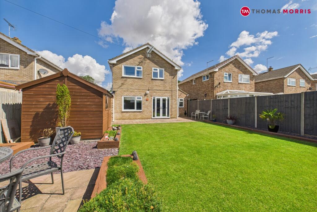 4-bed detached on Bentley Close, Upwood, Ramsey, Huntingdon, PE26, £375,000