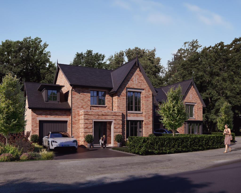 5-bed detached on Longmeade Gardens, Wilmslow, Cheshire, SK9, £850,000