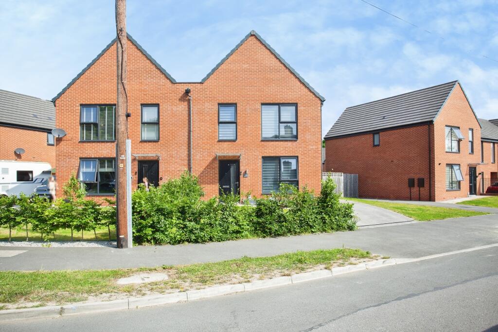 4-bed semi-detached on Adrian Crescent, Sheffield, S5, £260,000
