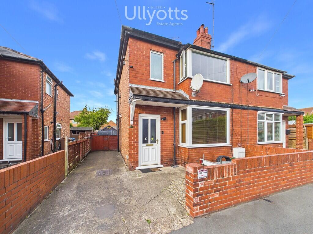 2-bed semi-detached on Hermitage Road, Bridlington, £147,000