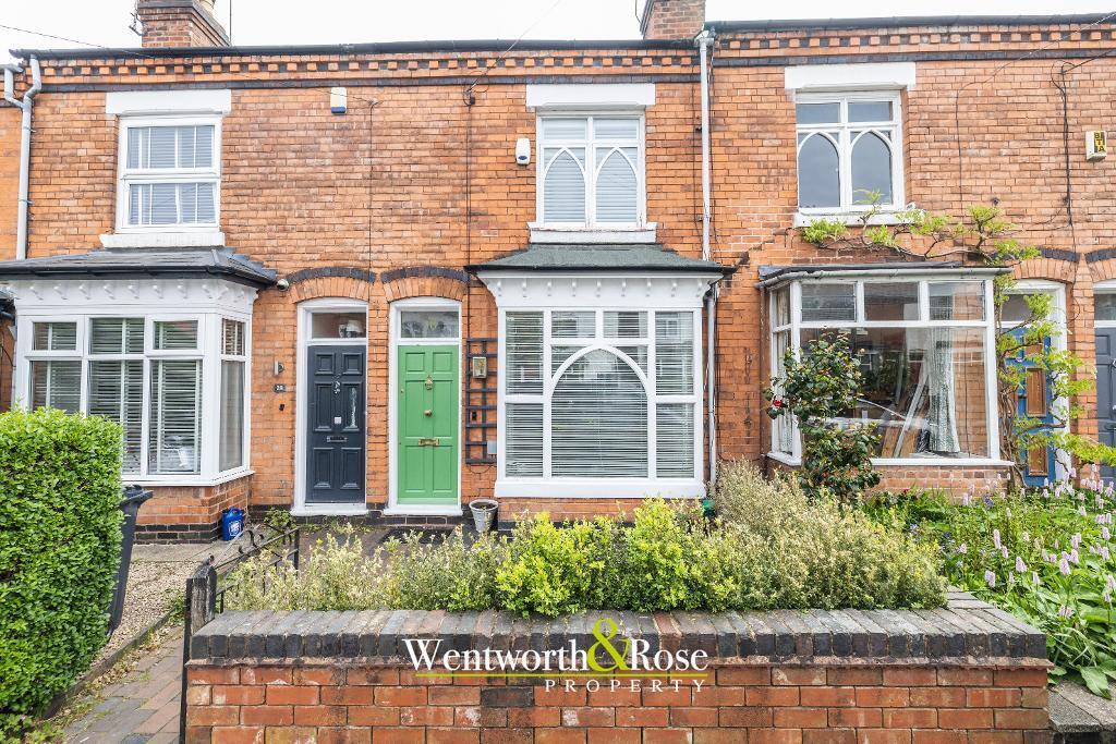 2-bed terraced on Gordon Road, Harborne, Birmingham, B17 9HB, £350,000