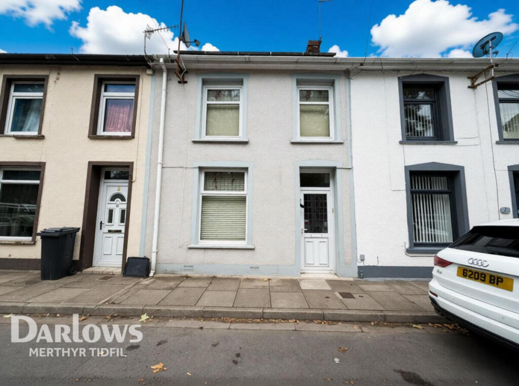 3-bed terraced on Poplar Terrace, Merthyr Tydfil, £115,000