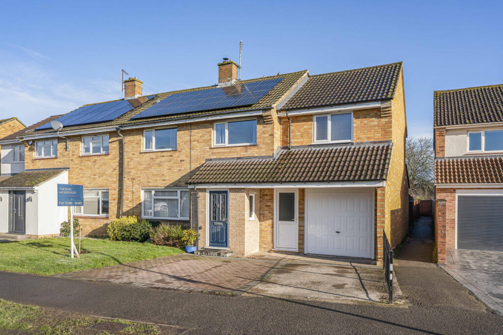4-bed semi-detached on Hendred Way, Abingdon, OX14, £650,000
