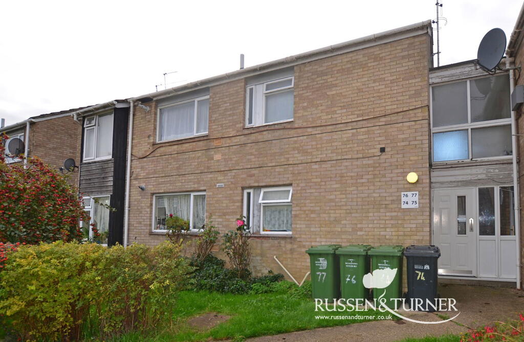 2-bed flat on Charlock, King's Lynn, £105,000