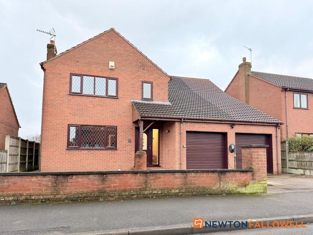 4-bed detached on The Hemplands, Collingham, NG23, £475,000