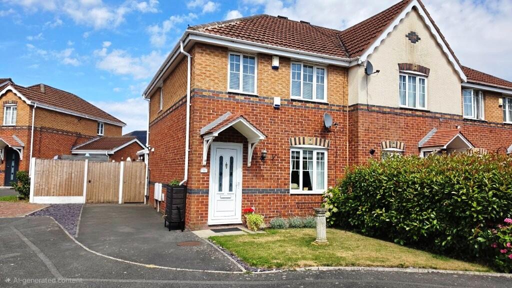 3-bed semi-detached on Lees Park Avenue, Droylsden, £280,000