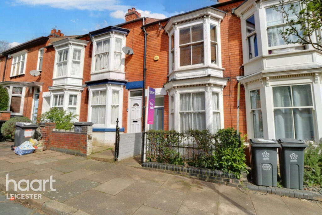 3-bed terraced on Harrow Road, Leicester, £200,000