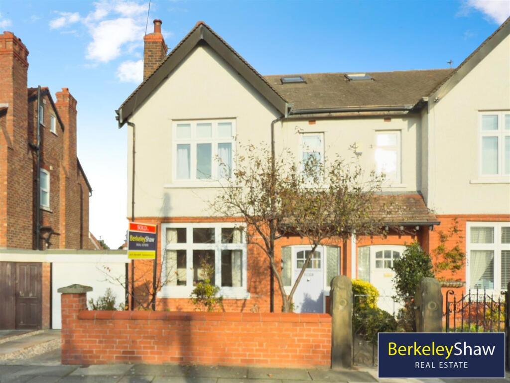 4-bed semi-detached on Sherwood Road, Liverpool, £400,000