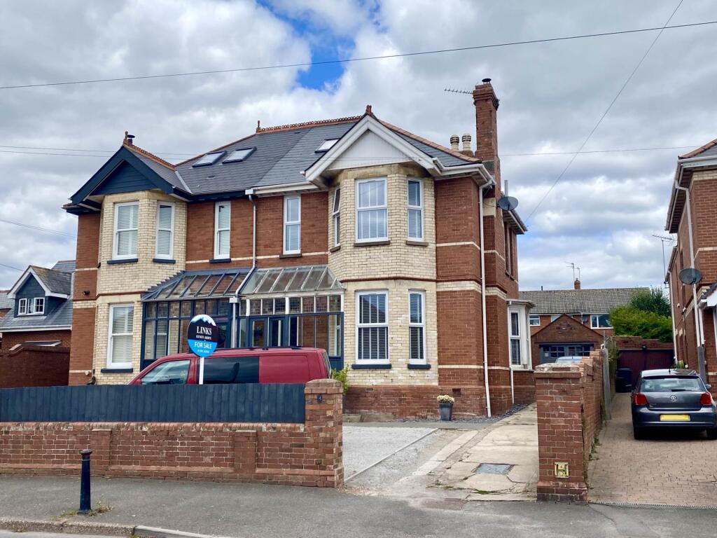 5-bed semi-detached on Hulham Road, Exmouth, £695,000