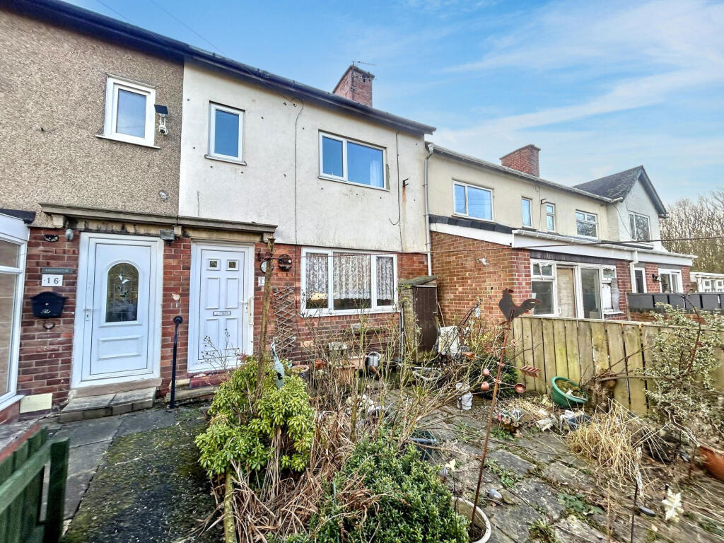 2-bed terraced on Wansbeck Street, Old North Seaton , Ashington, Northumberland, NE63 0XJ, £65,000