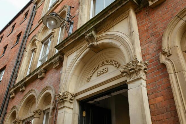Danish Buildings & Bayles House Exterior