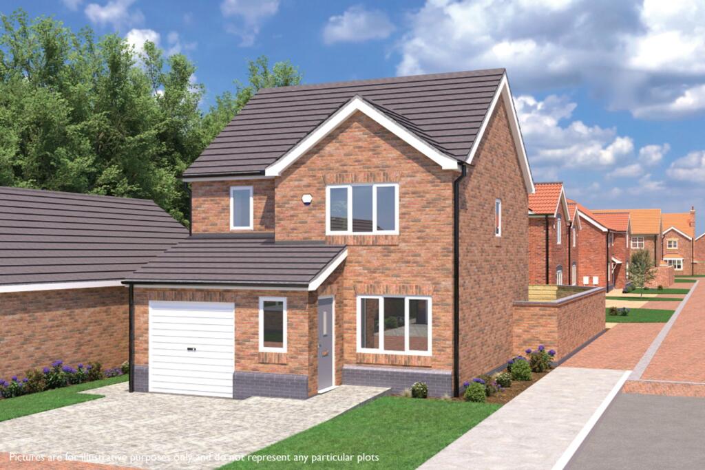 3-bed detached on Plot 37, Kings Grove, Grimsby, DN32 8QN, £299,950