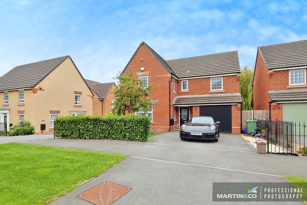 4-bed detached on Cypress Crescent, St Mellons, £465,000
