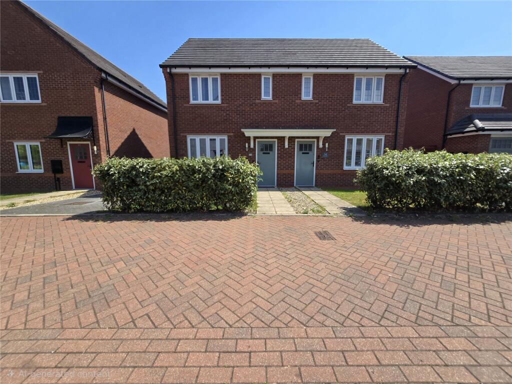 2-bed terraced on Anthony Pillage Way, Allesley, Coventry, West Midlands, CV5, £250,000