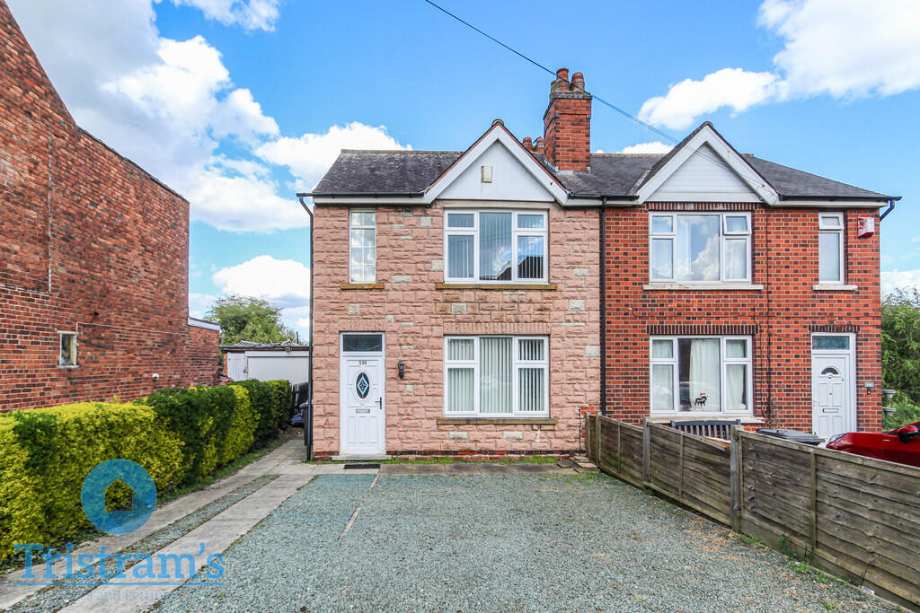 2-bed semi-detached on Nottingham Road, Giltbrook, £200,000