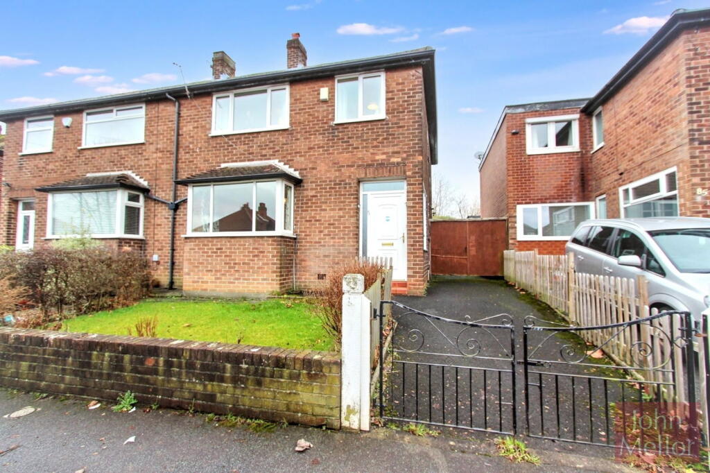 3-bed semi-detached on Kingsleigh Road, Heaton Mersey SK4 3PH, £350,000