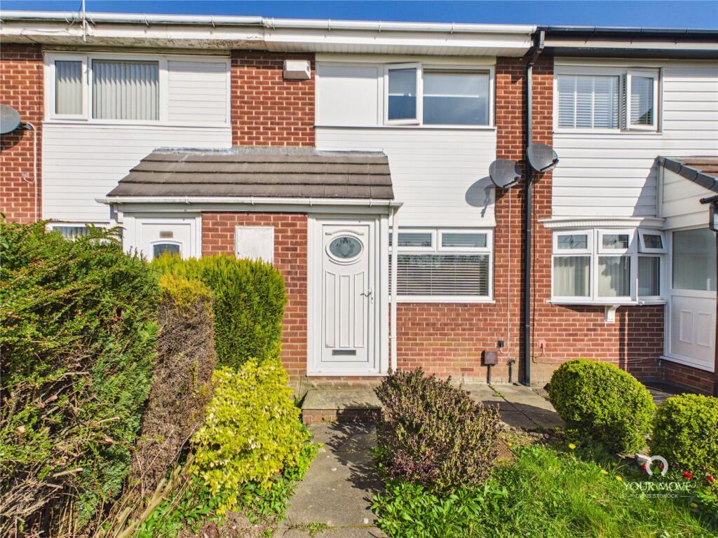 2-bed terraced on Skipsea View, Sunderland, Tyne and Wear, SR2, £110,000