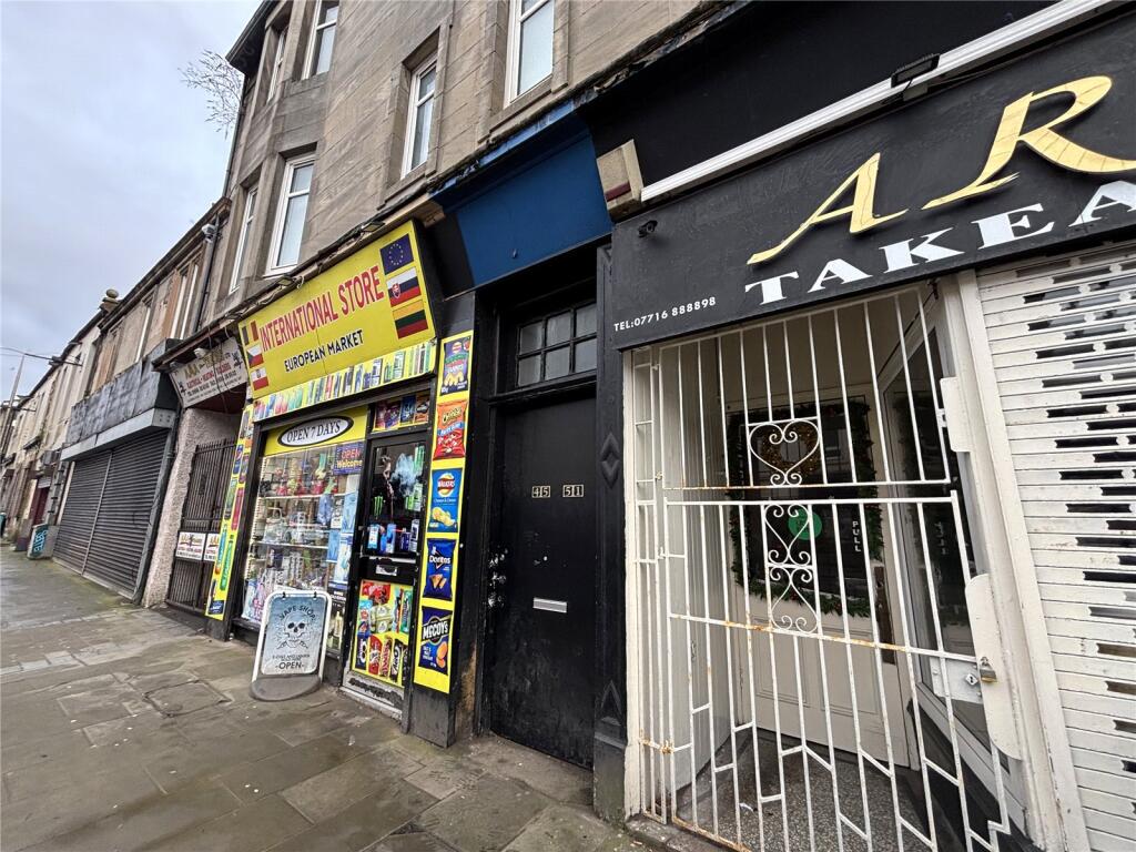 1-bed flat on Caledonian Road, Wishaw, Lanarkshire, ML2, £29,000