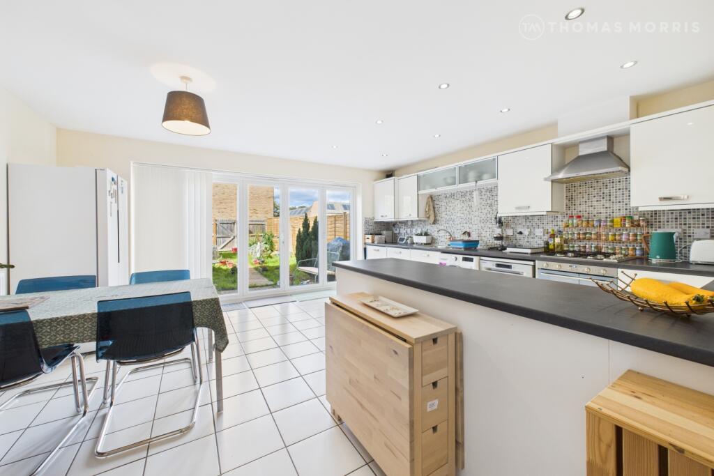 4-bed terraced on Red Admiral Court, Little Paxton, St. Neots, Cambridgeshire, PE19, £350,000