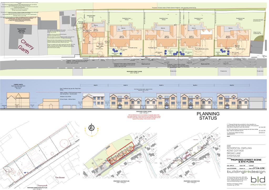 Main image of property: Land at Rose Cottage, Broad Lane, Sykehouse, Goole, DN14