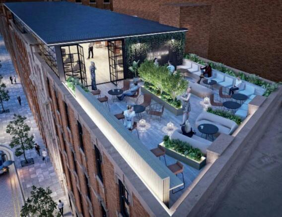 John Bright Street Birmingham  Roof Terrace.JPG