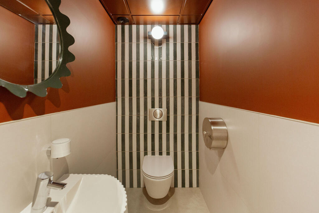 Communal bathrooms