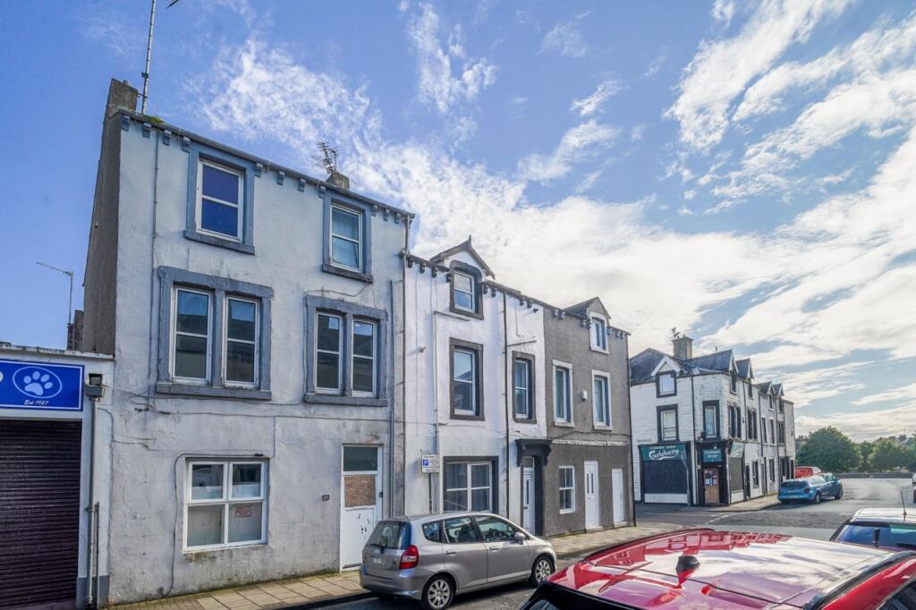 2-bed flat on Fisher Street, Workington, Cumberland, £45,000