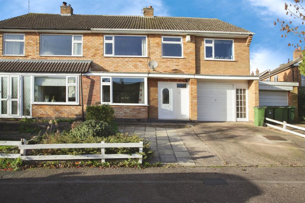 4-bed semi-detached on Coltbeck Avenue, Narborough, Leicester, £325,000