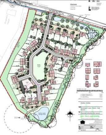 Coloured Site Plan