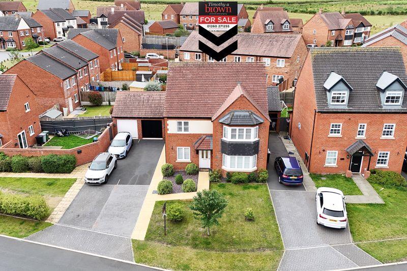 5-bed detached on Loachbrook Farm Way, Congleton, £495,000